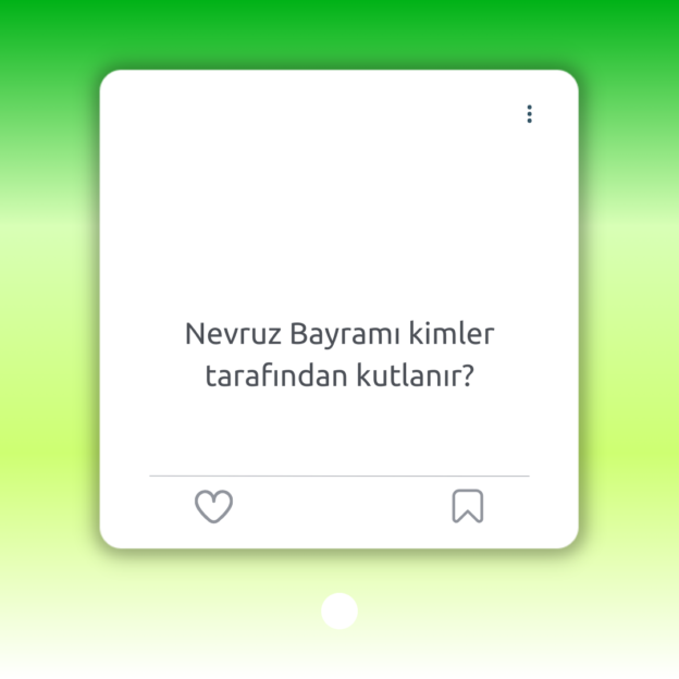 Nevruz Bayramı kimler tarafından kutlanır? 1