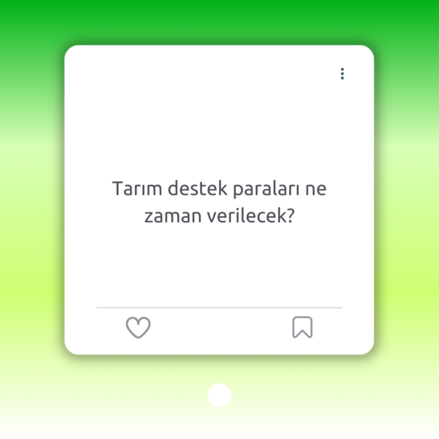 Tarım destek paraları ne zaman verilecek? 1