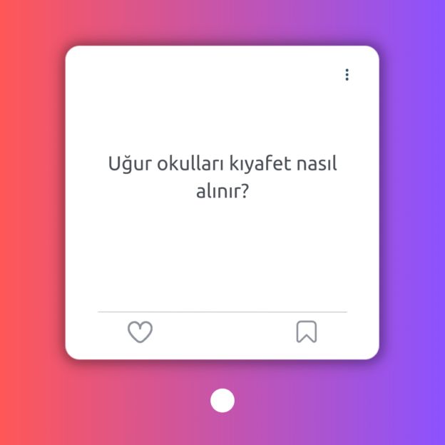 Uğur okulları kıyafet nasıl alınır? 1