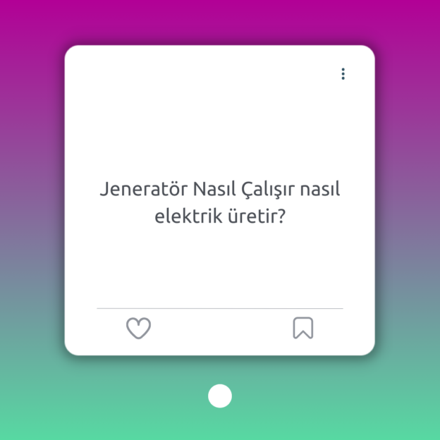 Jeneratör Nasıl Çalışır nasıl elektrik üretir? 1