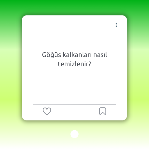 Göğüs kalkanları nasıl temizlenir? 1