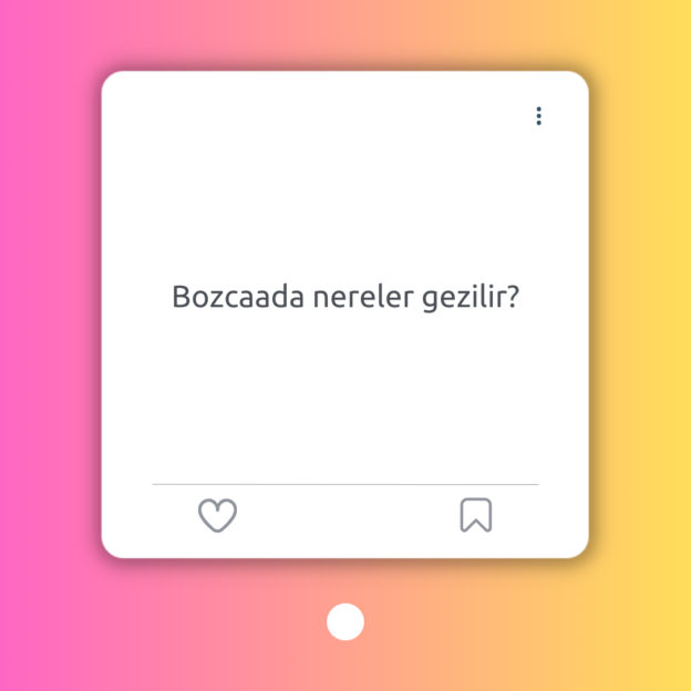 Bozcaada nereler gezilir? 1