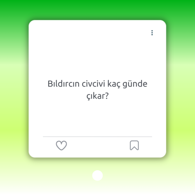 Bıldırcın civcivi kaç günde çıkar? 1