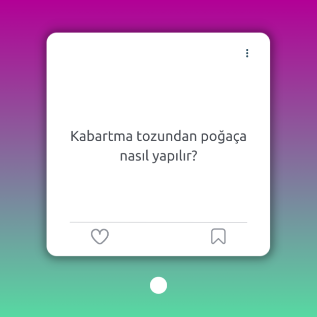 Kabartma tozundan poğaça nasıl yapılır? 1