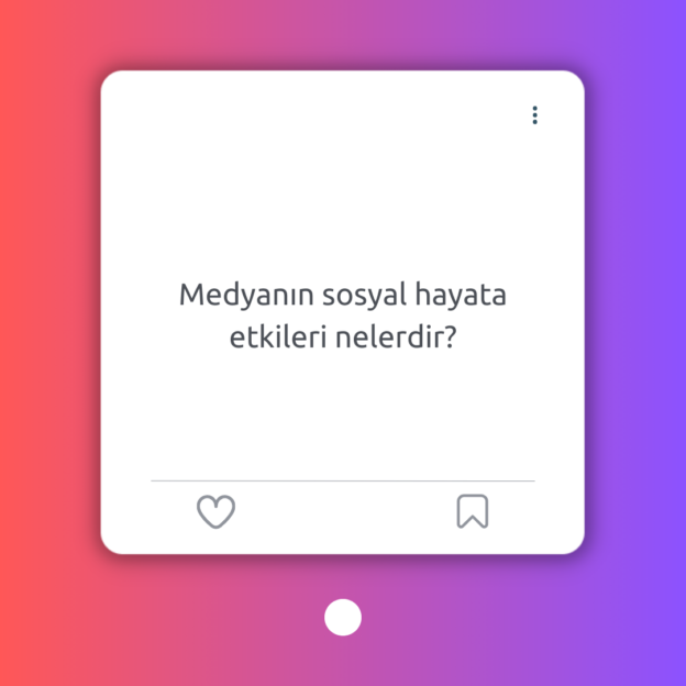 Medyanın sosyal hayata etkileri nelerdir? 1