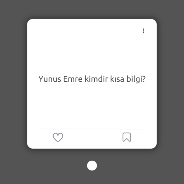 Yunus Emre kimdir kısa bilgi? 1