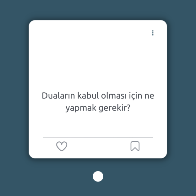 Duaların kabul olması için ne yapmak gerekir? 1