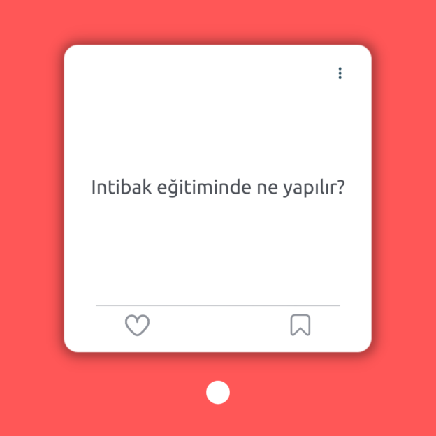 Intibak eğitiminde ne yapılır? 1