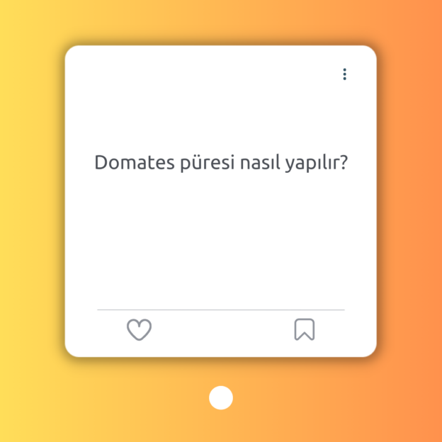 Domates püresi nasıl yapılır? 1