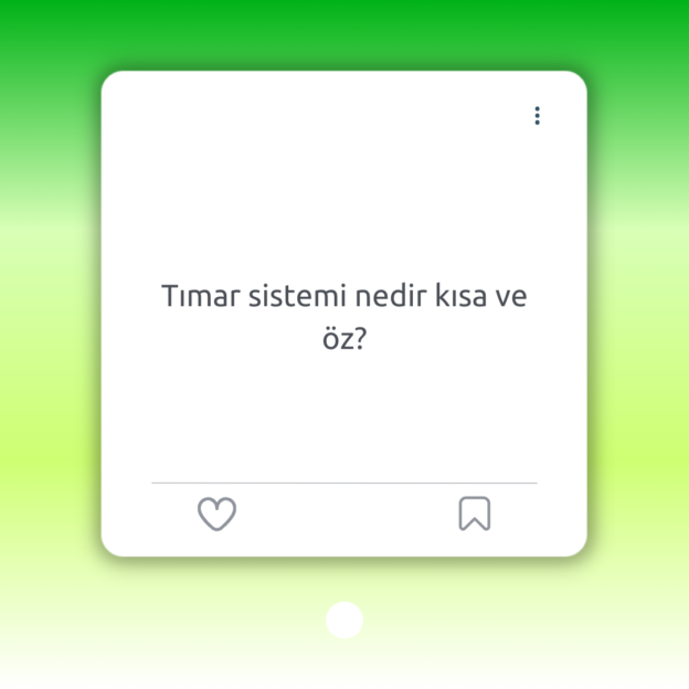 Tımar sistemi nedir kısa ve öz? 1