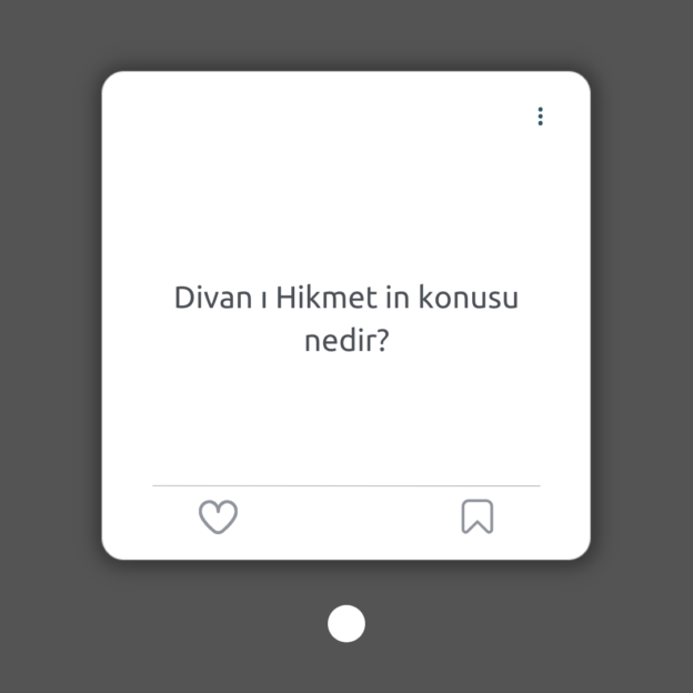 Divan ı Hikmet in konusu nedir? 1