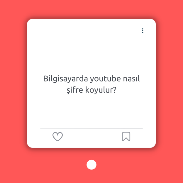 Bilgisayarda youtube nasıl şifre koyulur? 1