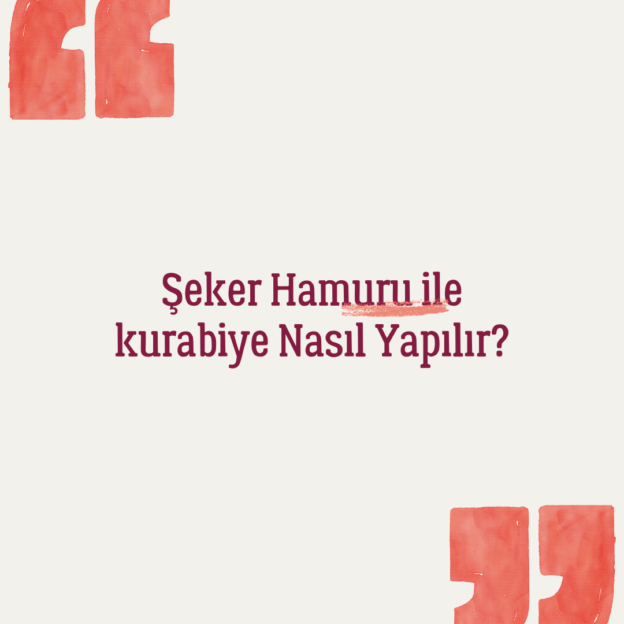 Şeker Hamuru ile kurabiye Nasıl Yapılır? 1