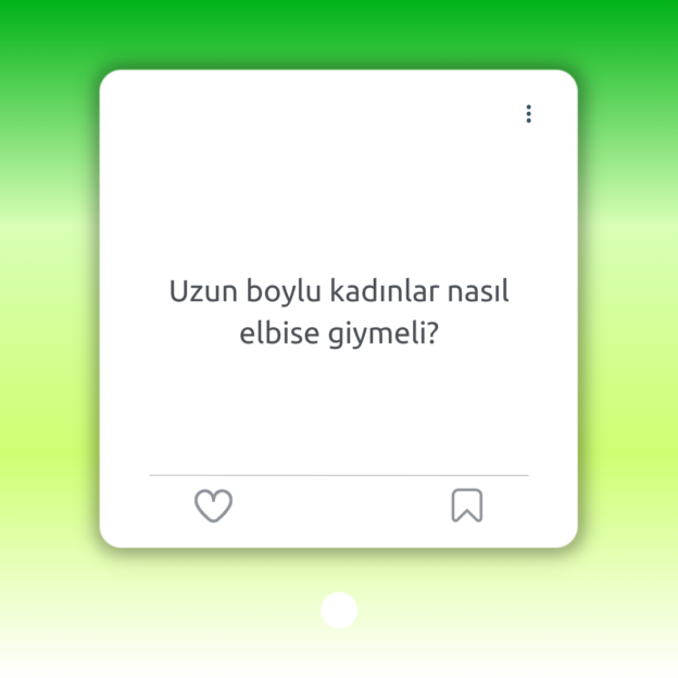 Uzun boylu kadınlar nasıl elbise giymeli? 1