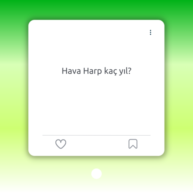 Hava Harp kaç yıl? 1