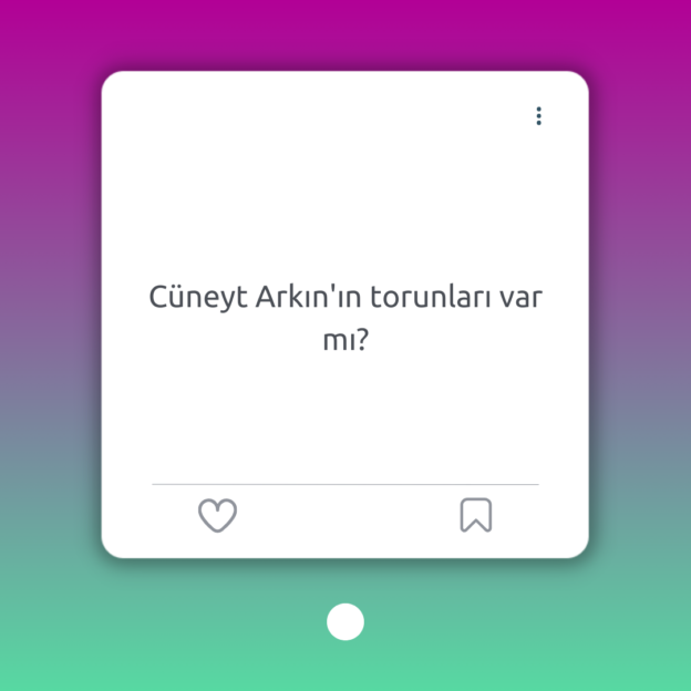 Cüneyt Arkın'ın torunları var mı? 1