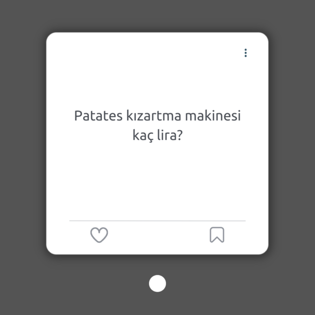 Patates kızartma makinesi kaç lira? 1