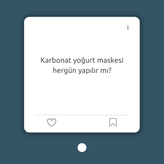 Karbonat yoğurt maskesi hergün yapılır mı? 1