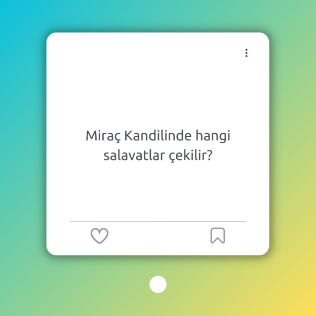 Miraç Kandilinde hangi salavatlar çekilir? 1