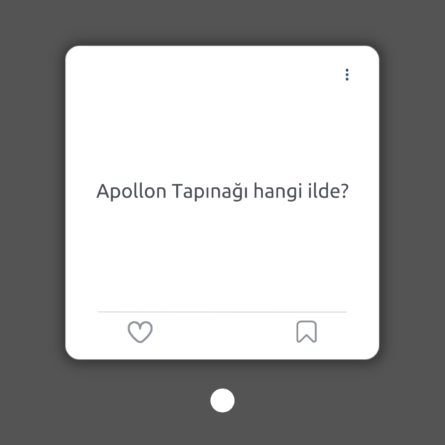 Apollon Tapınağı hangi ilde? 1