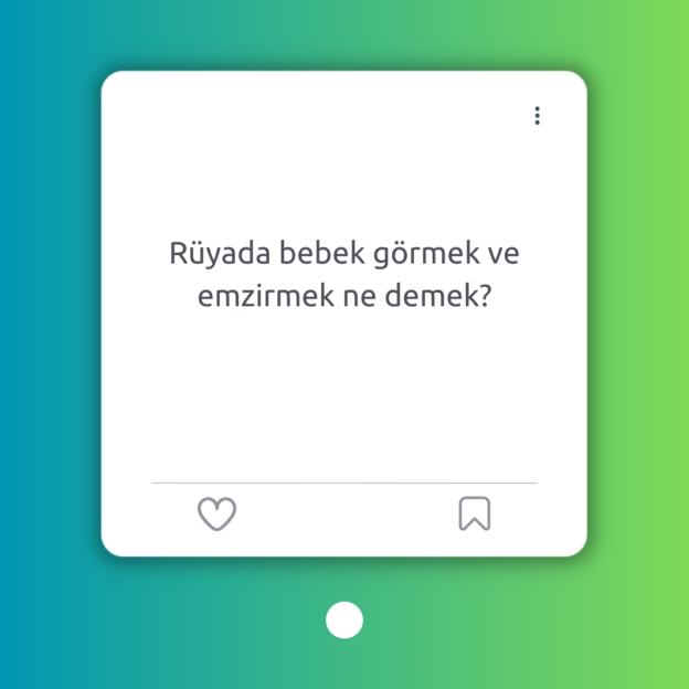 Rüyada bebek görmek ve emzirmek ne demek? 1