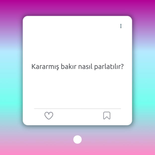 Kararmış bakır nasıl parlatılır? 1