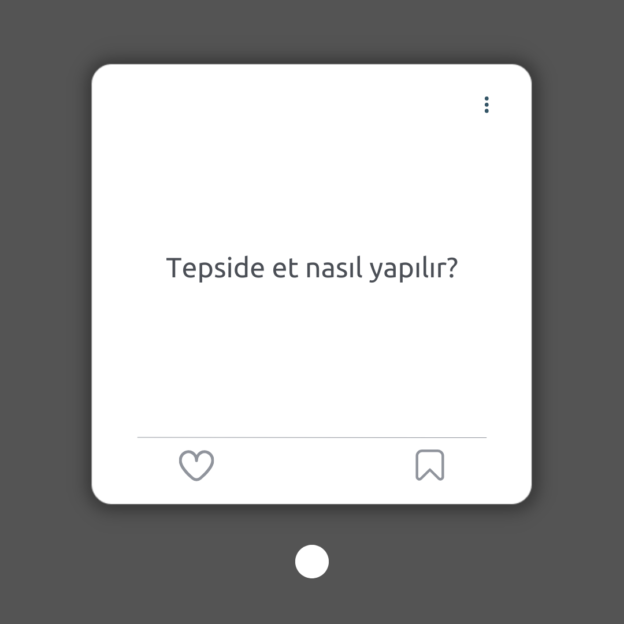 Tepside et nasıl yapılır? 1