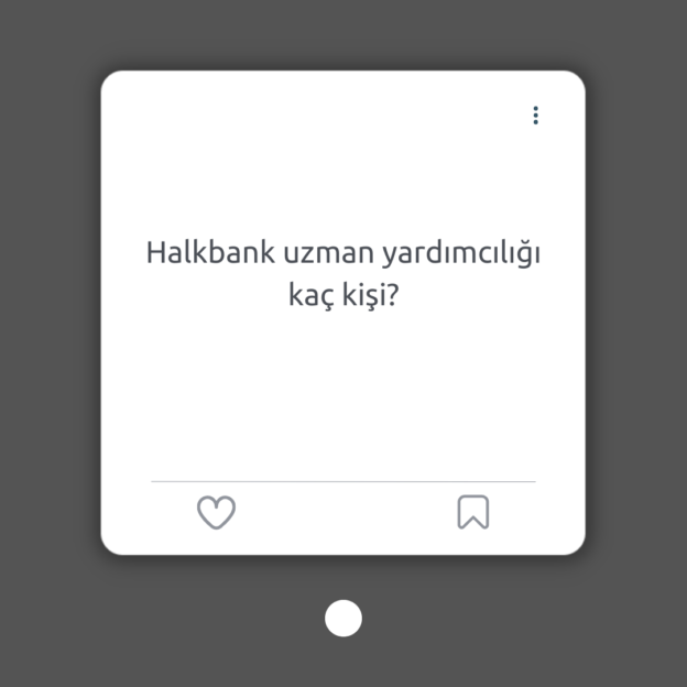 Halkbank uzman yardımcılığı kaç kişi? 1