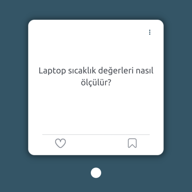 Laptop sıcaklık değerleri nasıl ölçülür? 1