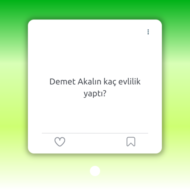 Demet Akalın kaç evlilik yaptı? 1