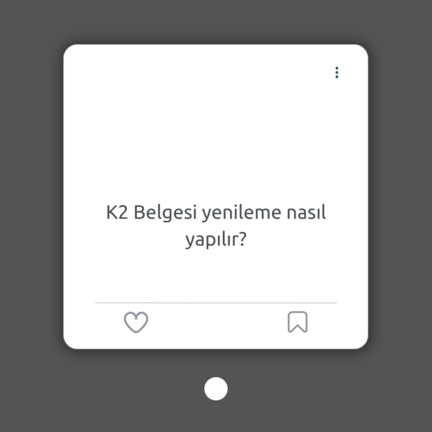 K2 Belgesi yenileme nasıl yapılır? 1