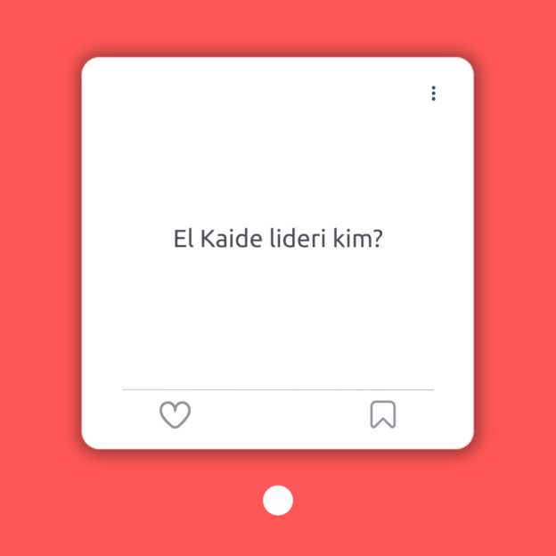 El Kaide lideri kim? 1