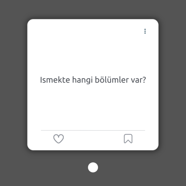 Ismekte hangi bölümler var? 1