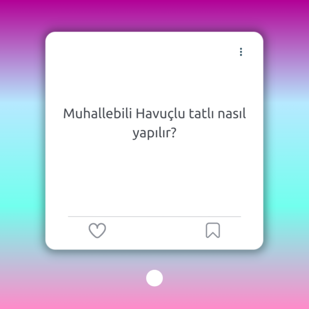 Muhallebili Havuçlu tatlı nasıl yapılır? 1