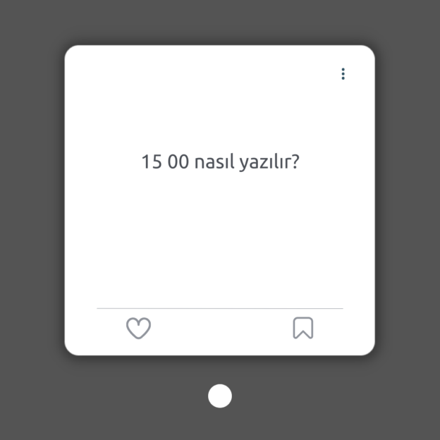 15 00 nasıl yazılır? 1