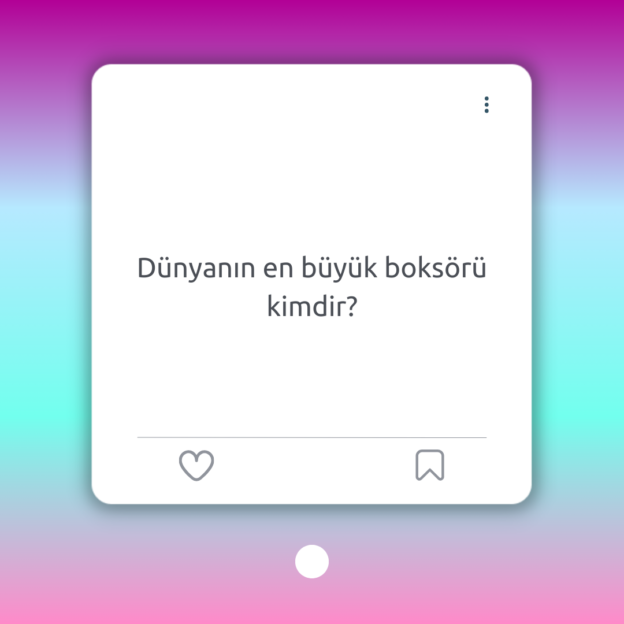 Dünyanın en büyük boksörü kimdir? 1