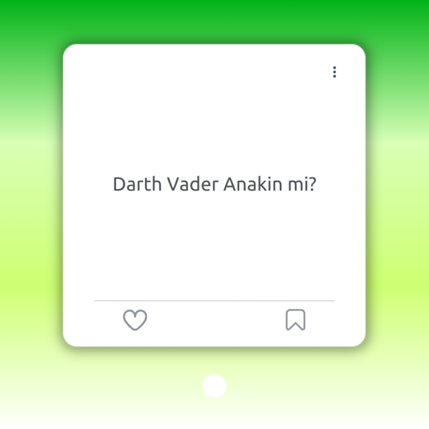 Darth Vader Anakin mi? 1