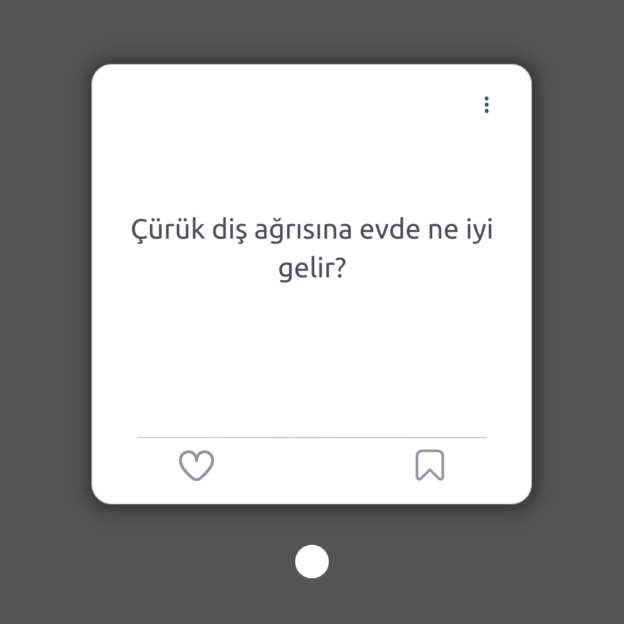 Çürük diş ağrısına evde ne iyi gelir? 1