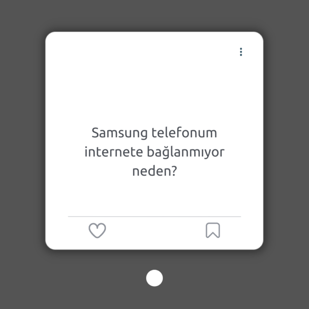 Samsung telefonum internete bağlanmıyor neden? 1