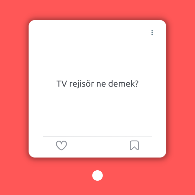 TV rejisör ne demek? 1