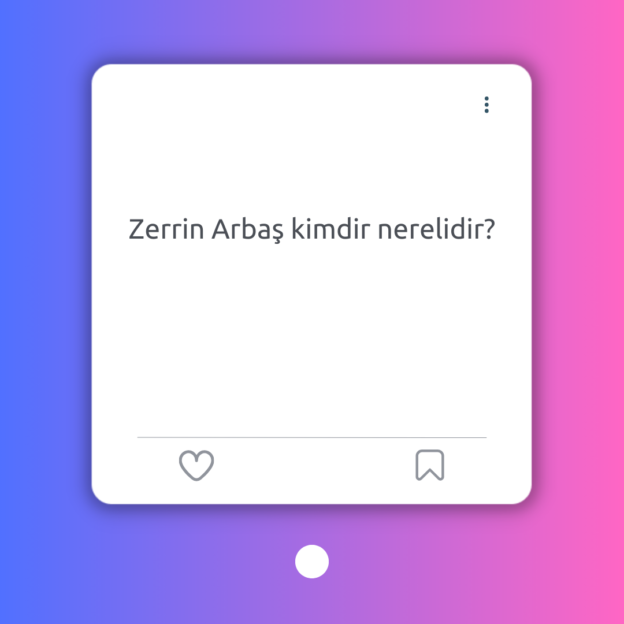 Zerrin Arbaş kimdir nerelidir? 1