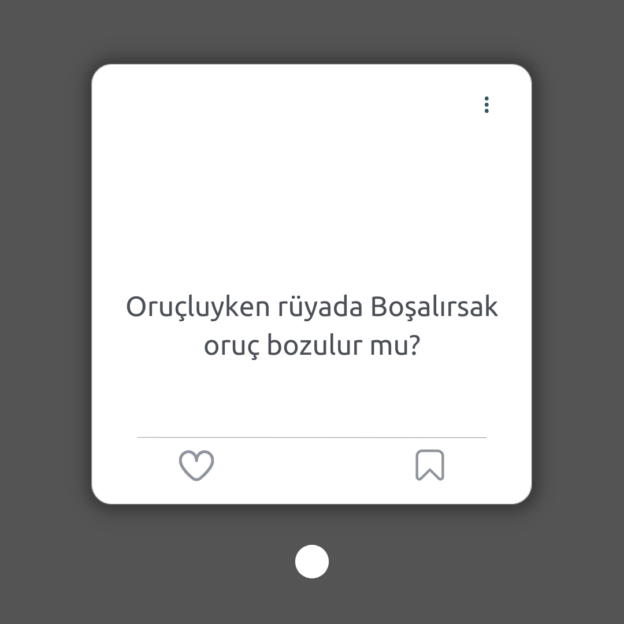 Oruçluyken rüyada Boşalırsak oruç bozulur mu? 1