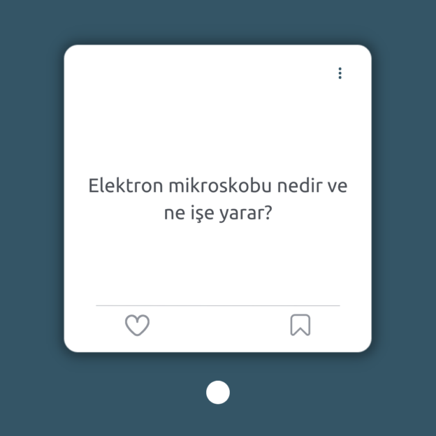 Elektron mikroskobu nedir ve ne işe yarar? 1