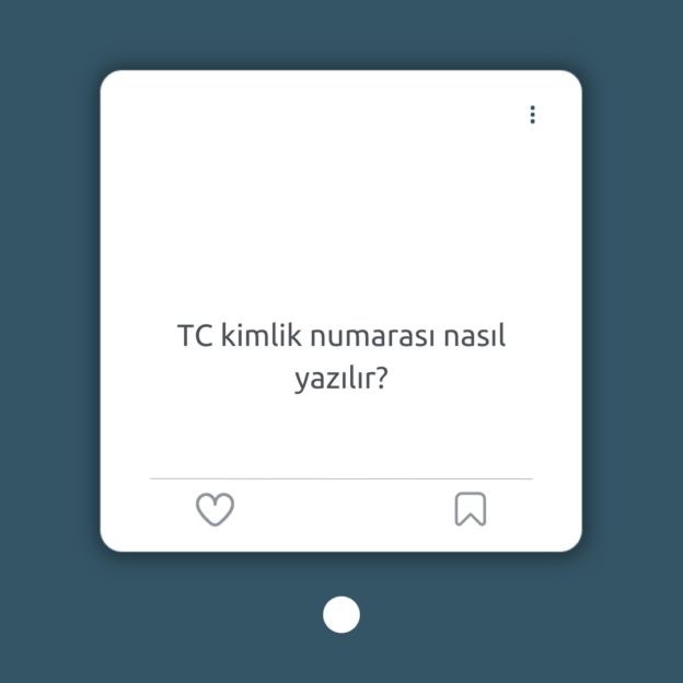 TC kimlik numarası nasıl yazılır? 1