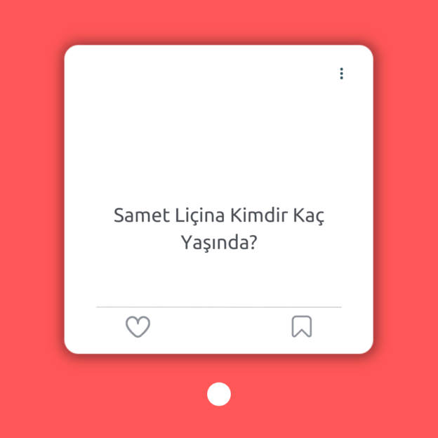 Samet Liçina Kimdir Kaç Yaşında? 1