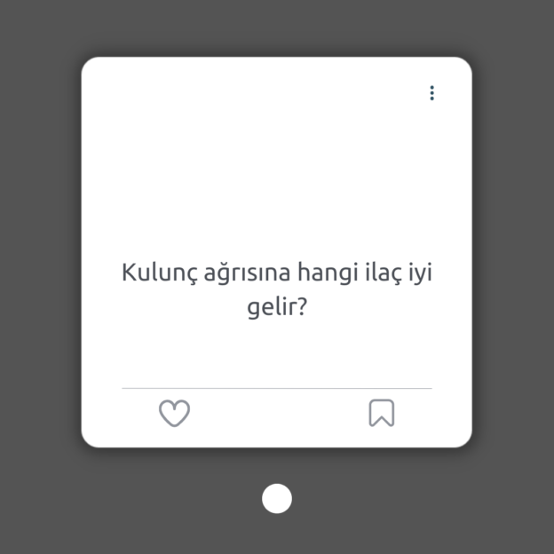 Kulunç ağrısına hangi ilaç iyi gelir? 1