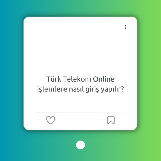 Türk Telekom Online işlemlere nasıl giriş yapılır? 1