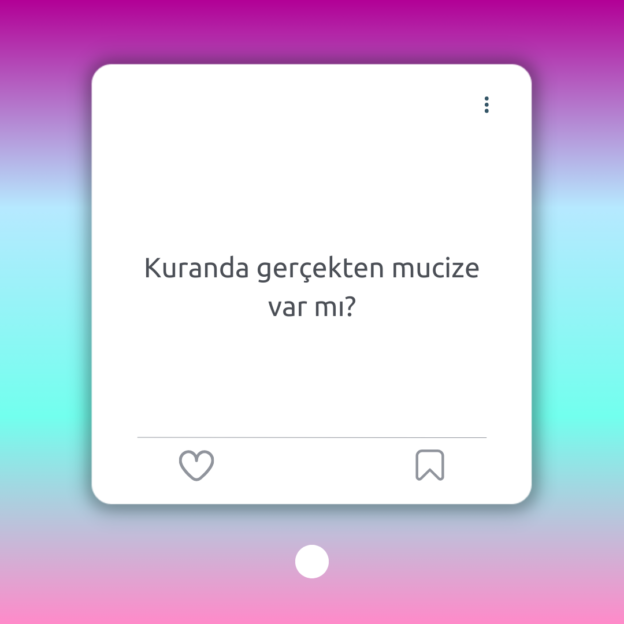 Kuranda gerçekten mucize var mı? 1