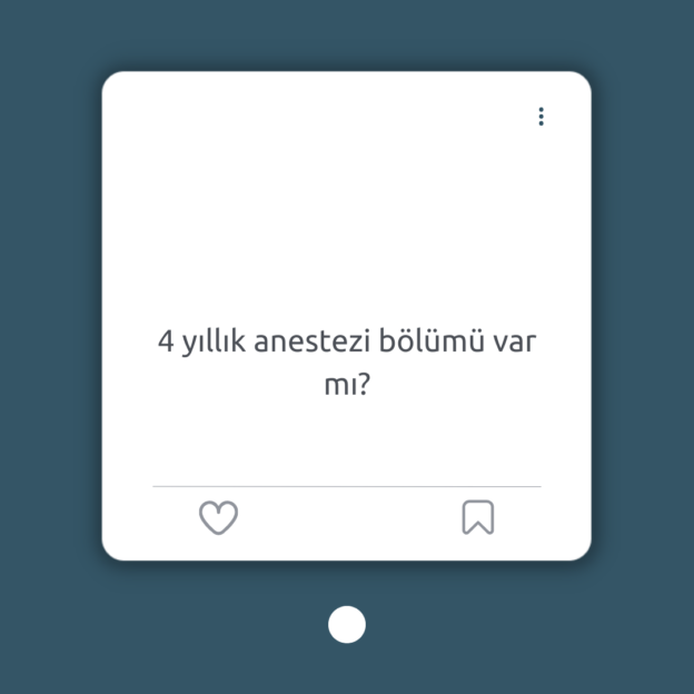 4 yıllık anestezi bölümü var mı? 1