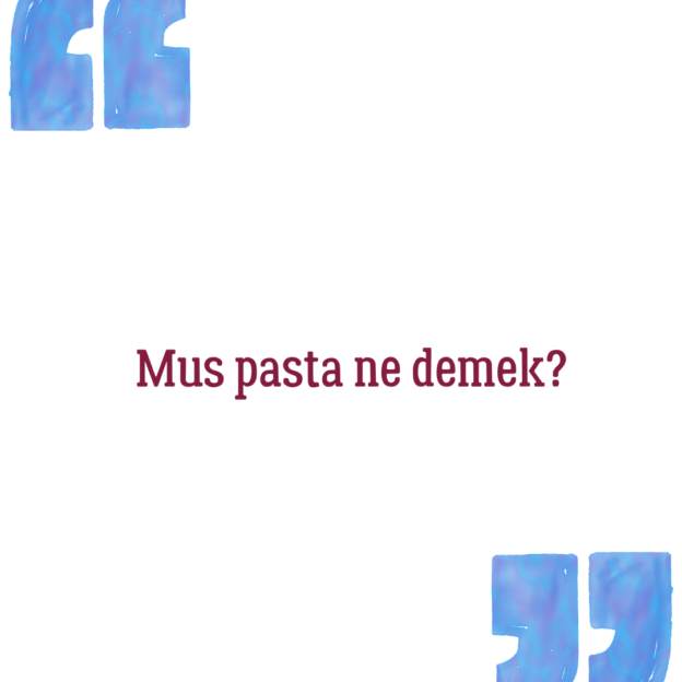 Mus pasta ne demek? 1